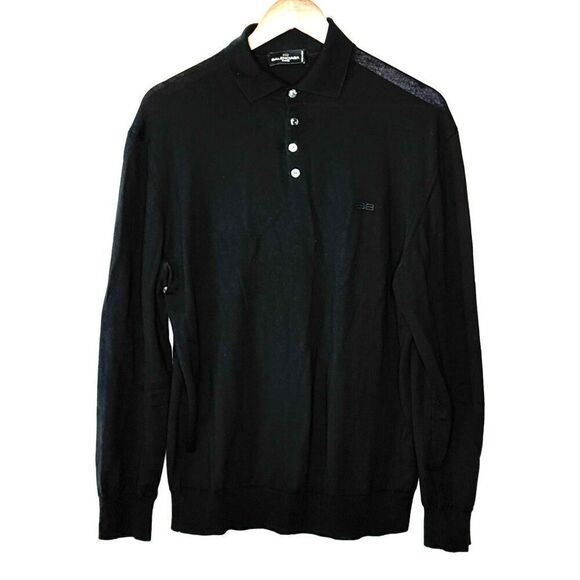 Balenciaga Knitwear Wool Quarter Button Collared Sweater - EU 36 / US S - Picture 1 of 11